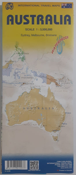 Australia Waterproof - Wide World Maps & MORE!